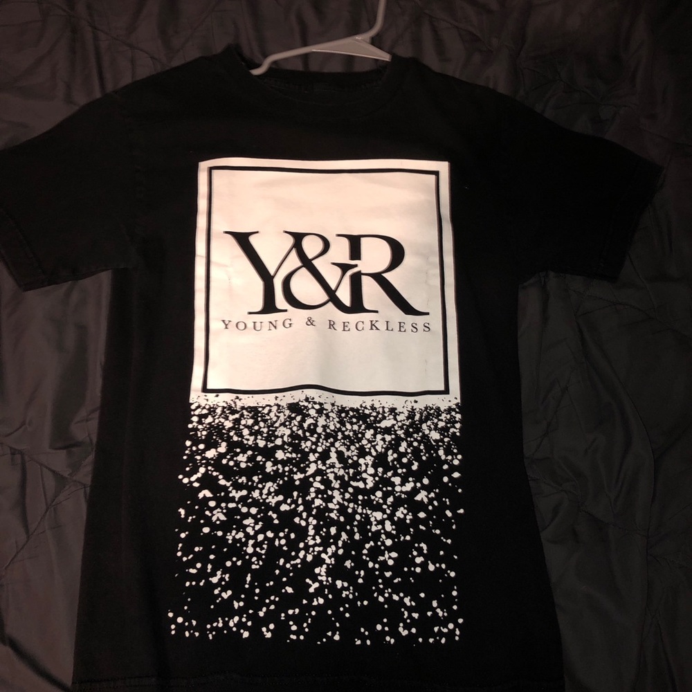 black young and reckless t shirt